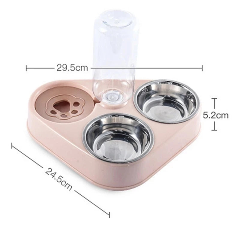 Automatic Pet 3In1 Feeder Bowl