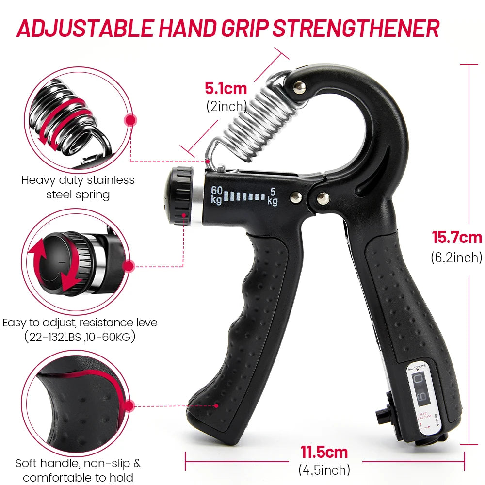 Adjustable Fitness Heavy Hand Gripper