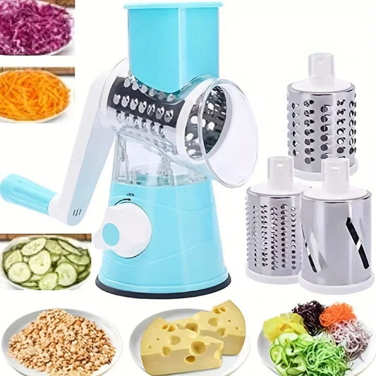 Manual Rotary Vegetable Fruit Cutter